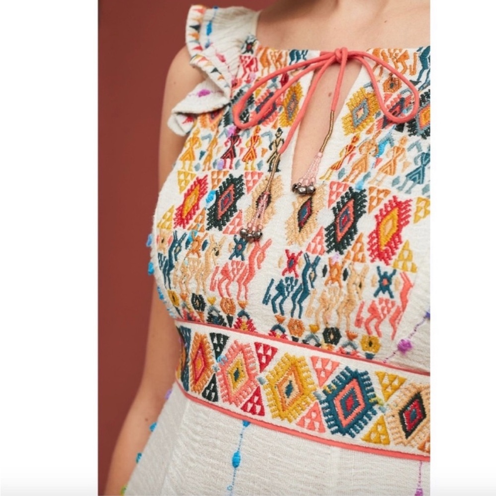 Anthropologie Maeve llama Dress NWT - Picture 3 of 11